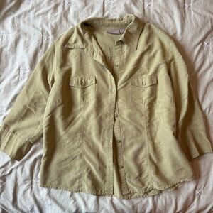 90s Green Button-up Shirt